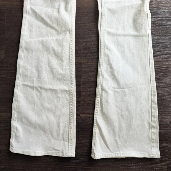 NWOT We The Free Jenny High Rise Flare Pants 28 White Coastal Cowgirl - Picture 2 of 9